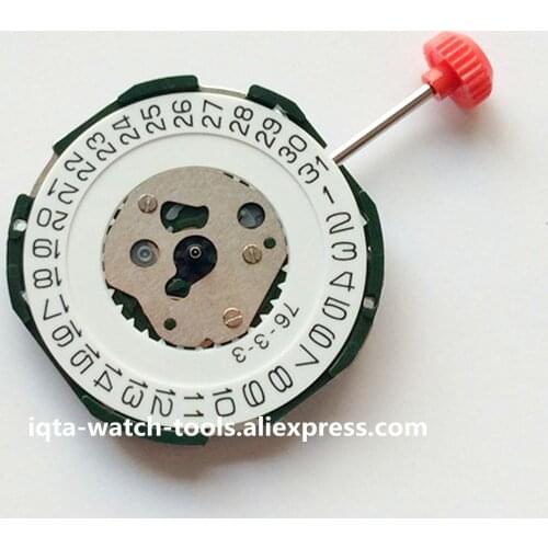 NEW Japan Miyota 2115 Quartz Watch Movement Date at 3 Date at 6 Replace Repair