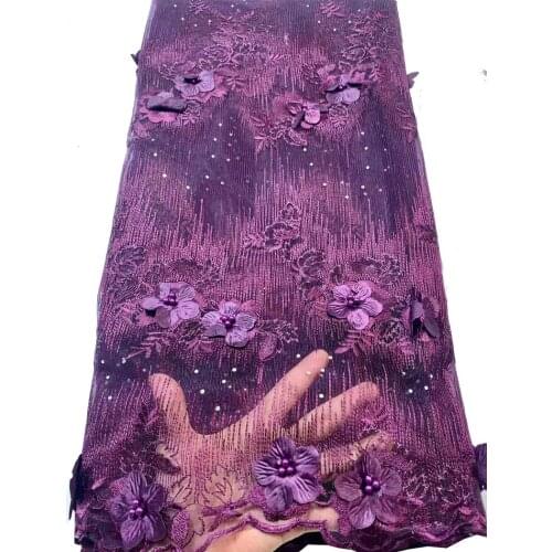 New Design Nigerian Lace Fabric African Lace Fabrics High Quality tulle net Elegant French Net Lace Fabric For Wedding YYL001