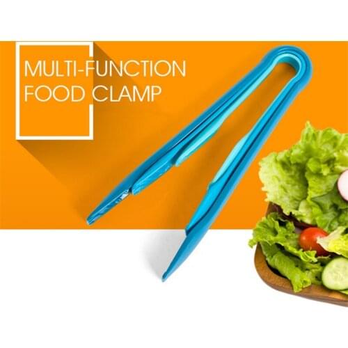PP Food Tong Stainless Steel Kitchen Tongs Silicone Non-slip Cooking Clip Clamp BBQ Salad Tools Grill Kitchen Accessories