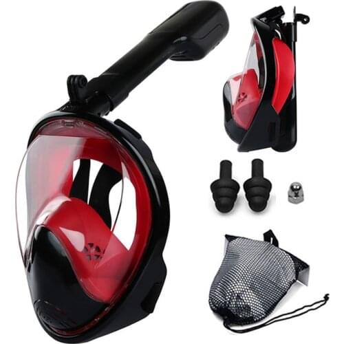 Professional Snorkeling Diving Mask Anti-Fog Diving Goggles Wide Vision Underwater Swimming Accessory For Gopro Camera