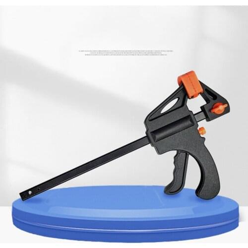 4-24inch Woodworking Frame Fixing Clip Clamp Tool Carbon Steel F-Clamp Fast Quick Wooden Board Spreader Squeeze Work Clamp