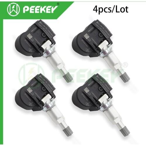 4pcs Tire Pressure sensor Monitor System TPMS sensor For Renault Megane Laguna Fluence Latitude 433MHZ 40700-0435R 407003743R