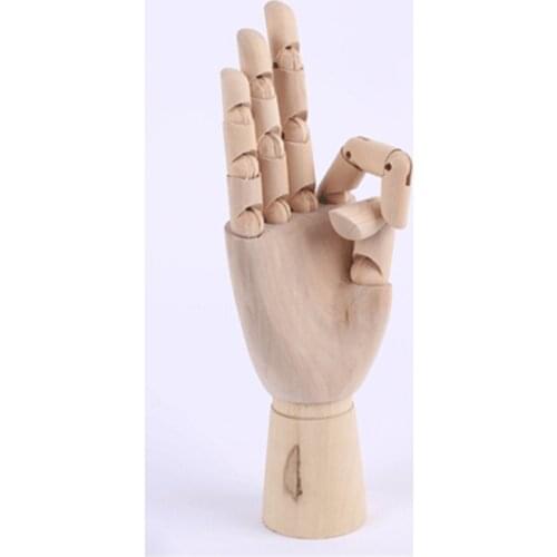 Wooden Hand Drawing Sketch Mannequin Model Human Artist Model Wooden Mannequin Hand Movable Limbs