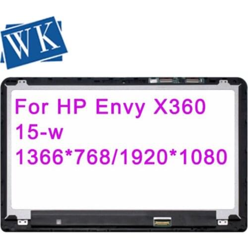 15.6'' LCD TouchScreen Digitizer Aseembly+Frame+Touchboard LTN156HL07 For HP Envy X360 15-W series 15-w110nd 15-w000ni