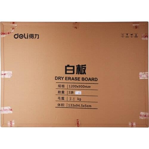 Whiteboard 33343 Mounted Writing Board Magnetic Teaching 90*120cm Magnetic White-board Office supplies classroom stationery