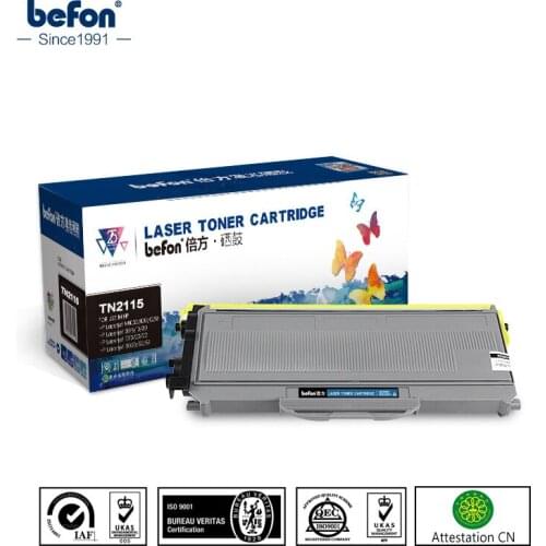 Befon Toner Cartridge TN2115 2115 for Brother TN330 330 Compatible for TN2110 TN2115 2130 2135 brother DCP7030 HL-2140 2115