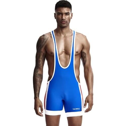 Mens Undershirts Gym Sports Fitness Body Shaper Bodysuits Shapewear Wrestling Singlets Jumpsuits Underwear Sleepwear Plus Size