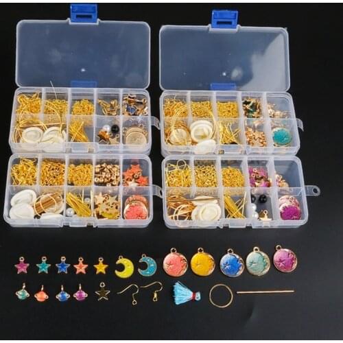 Earing Making Kits Wholesale Jewelry Making Supplies Designer Charms for Bracelets In Bulk DIY Handmade Accessories