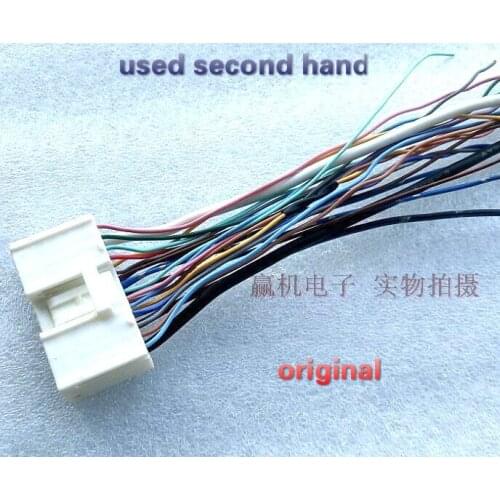 Original used second hand for Mazda CX-5 car navigation screen power supply horn cable plug