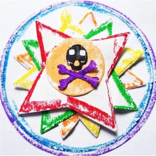 PANFELOU The skeleton dial Scrapbooking DIY Easter wedding album cards paper die metal craft stencils punch cuts dies cutting