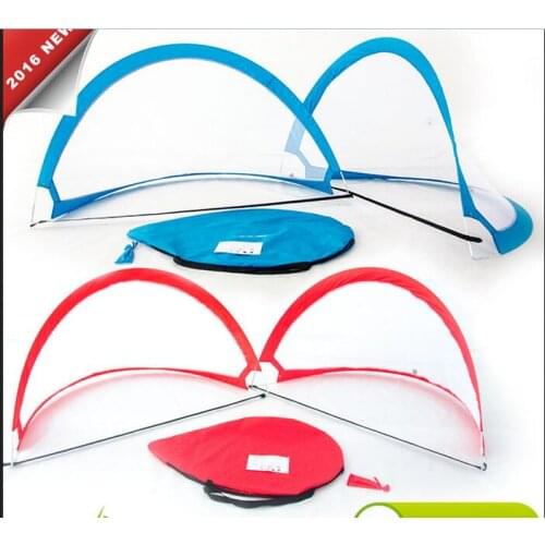 183x101cm 210D Oxford cloth Portable soccer goal net Folding football gate Fans supplies