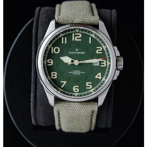 2021 Luxury Male NH35 Automatic Movement Mechanical Watch Chronograph Air Forces Military Pilot Luminous Calendar Clock for Mens