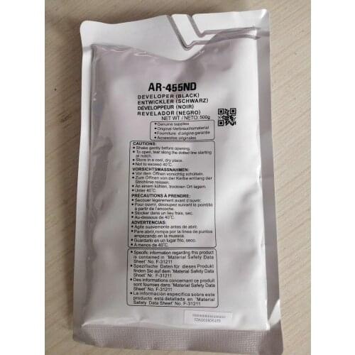 Compatible developer powder for Sharp ARM351 M451 M355 M455 M350 M450 4512 3512 AR-455 AR-451 developer powder