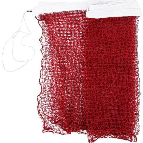 Professional Training Standard Braided Badminton Net 6.0m x 0.75m White Hem