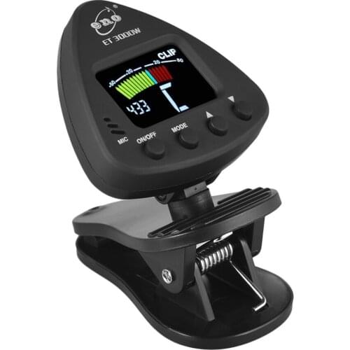 Eno ET 3000W Wind Instruments Tuner Supports Mic & Clip-on Tuning Modes for Saxophone Clarinet Trumpet Flute