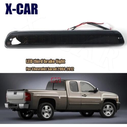 X-CAR LED third brake light for Chevy Colorado 2004-2012 error-free 12V stop light for Chevrolet Sorod 2004-2012 GMC 15286505