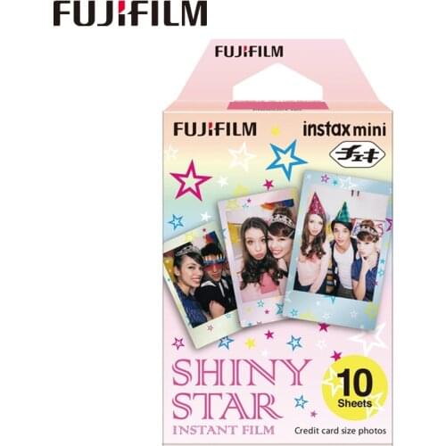 Fujifilm Fuji Instax Mini 8 Shiny Star Prints Film 10 Sheets For mini 11 7s 8 9 50s 7s 90 25 Share SP-1 2 3 Instant Cameras