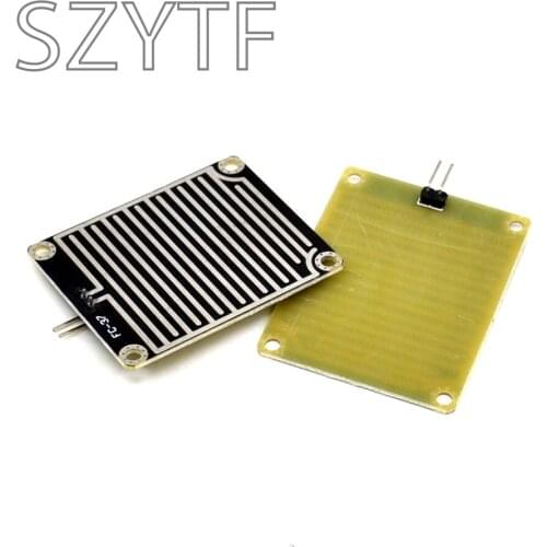 10pcs/bag single PCB board raindrop module sensor rising water level detection module raindrop sensor board