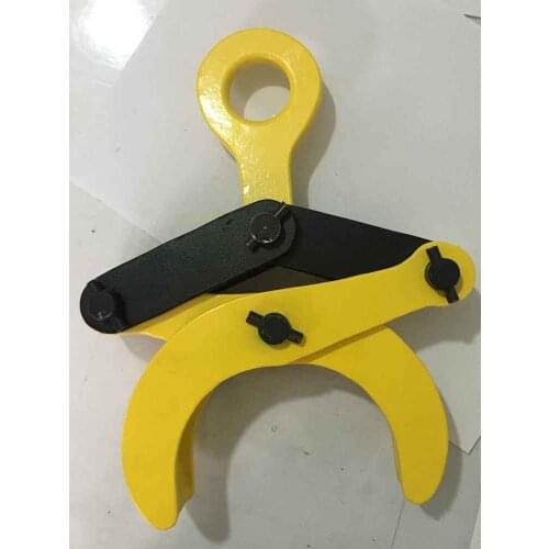 2-3T 250--560MM YG type round stock grab vertical lifting clamp concrete steel tube roll pipe lifter industrial grade