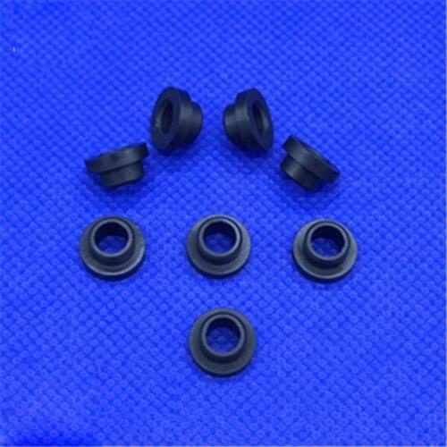 44pcs M5 black T-shaped nylon gasket washer plastic step washers insulation column bushing sleeve plug 7mm outer diameter