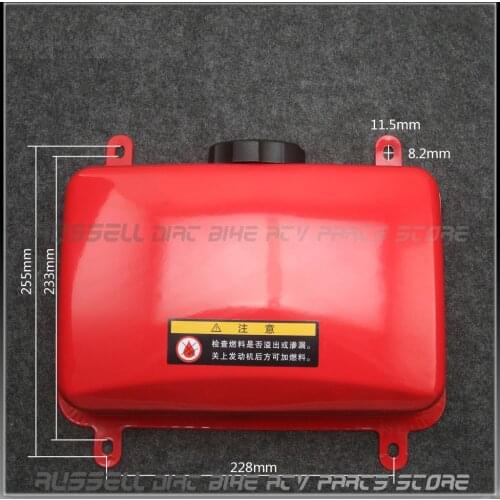 5L Fuel Tank Portable Gas Diesel Petrol Spare Fuel Tank Oil Container Fuel-jugs Hose Tube Motor Car Buggy ATV QUAD RED