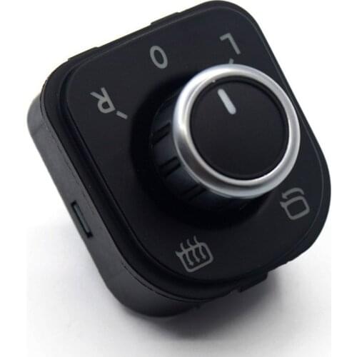 5ND959565A For VW Golf GTI MK5 MK6 for Jetta MK5 Rabbit 2006-2012 Car Side Mirror Adjustment Switch Heat Control 5K0959565