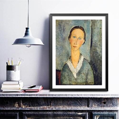 Antique Paint Amedeo Modigliani Famous Fine Art Canvas Art Prints Abstract Painting Wall Pictures Living Room Gallery Decor