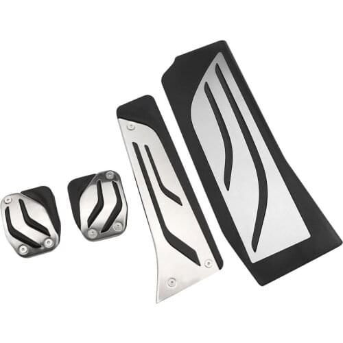 Car Brake Accelerator Pedal Rest Pedal Plate Pad Cover for BMW 5 Series 520d 520i 525i 528i 530i 525xi 530xi 540 2017 2018