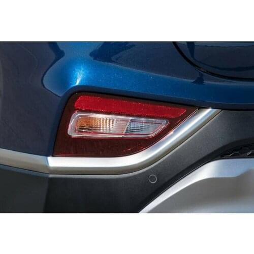 Car Rear Tail Light Lamp Eyelid Eyebrow Cover Trim for Hyundai Santa Fe 2019 2020