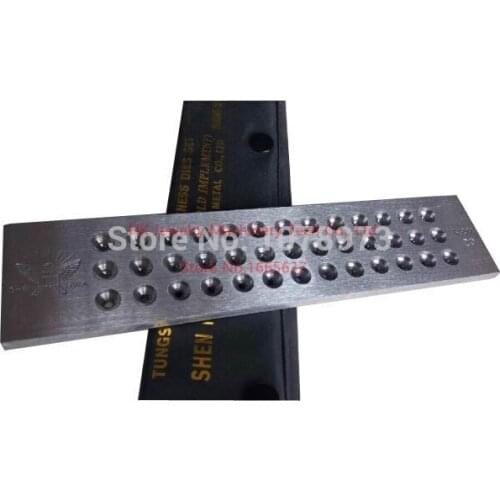 Free Shipping 20 Holes Oval Shape Drawplate for Gold/Platinum Hole Size 3.10-5.00mm Tungsten Carbide Draw Plates