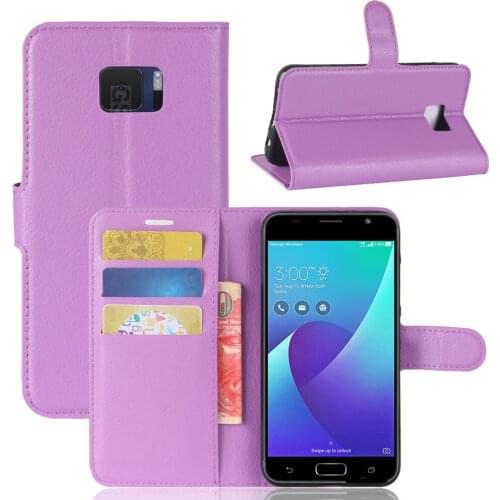 Brand gligle fashion leather wallet case cover for Asus ZenFone V V520KL case protective shell bags