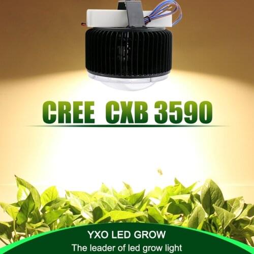 Cree CXB3590 100W COB led grow light Full Spectrum Meanwell driver for Hydro Medical Indoor Plant Veg Flowers Grow Tent Lighting