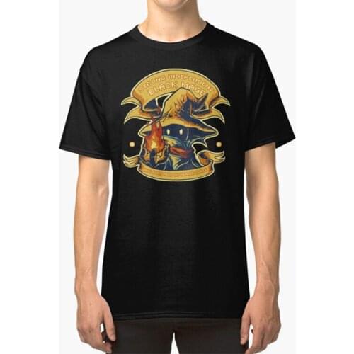 Strong Independent Black Mage T - Shirt Mage Final Fantasy Strong Black Mage Strong Independant Black Mage Magic Fire Fira Vivi