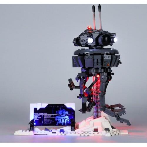 JOY MAGS Led Light Kit For 75306 Imperial Probe Droid , (NOT Include Model)