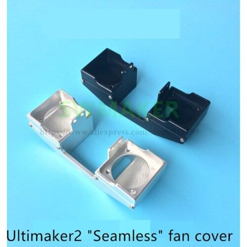Aluminum alloy fan cover for UM2+ ultimaker2+ 3D printer upgrade fan duct for printing head aluminum alloy