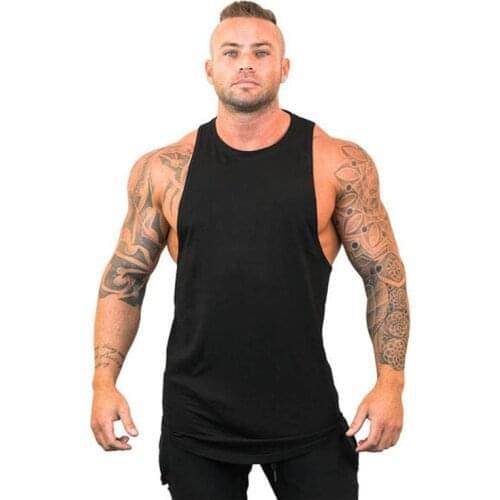 Gym Tank Top Men Clothing Bodybuilding Workout Mesh Men Musculation Fitness Singlets Sleeveless Vest Muscle Shirt