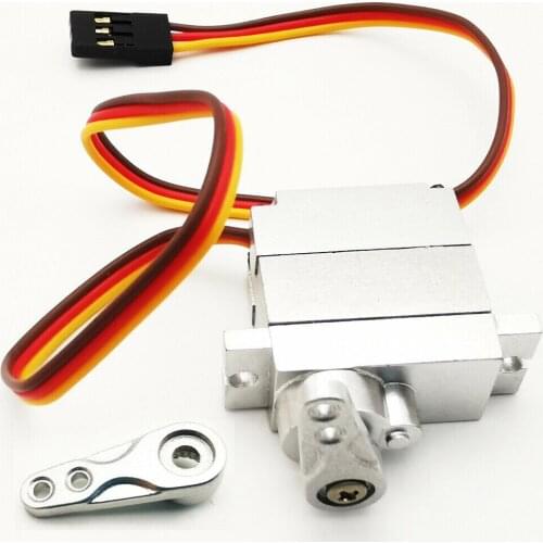 RC Car Metal 9g Steering Gear Servo+Steering Arm Fit WPL C34 B36 MN D90 MN45