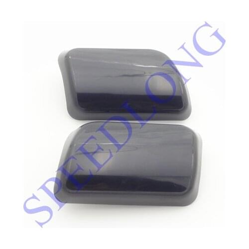 Pair RH+ LH Headlight Washer Cover Cap Front Bumper Trim 30698208/30698209 for VOLVO XC90 2002-2006