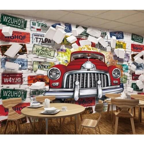 Custom Wallpaper European And American Retro Home Decor Living Room Bedroom 3D Background Wall Mural