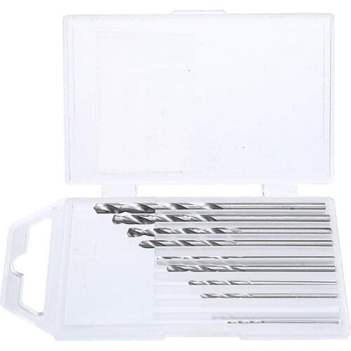 Precision Pin Vise Hand Drill Bits Set Hole Cole Drill Bit Rotary Tools for Models DIY Hobby Hand Tool