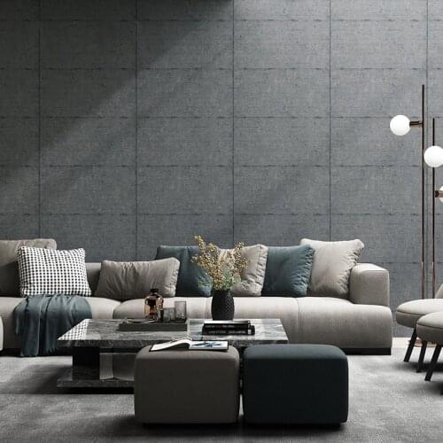 Retro Stone Grain Cement Gray PVC Wallpaper Roll Home Decor Living Room Bedroom Dining Room Vinyl Wall Paper Papel De Parede 3D