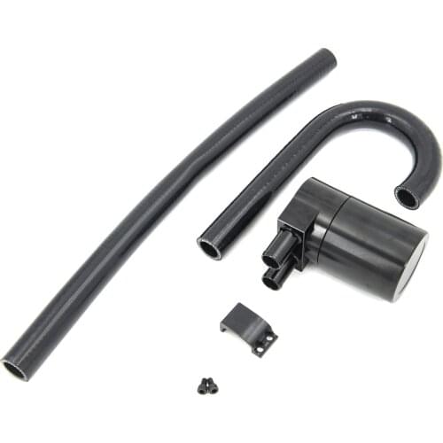 Billet Oil Catch Can Reservoir Tank Universal Oil container Baffled Aluminum For BMW N54 335i 535i E90 E92 E82 OCT-1124-BK