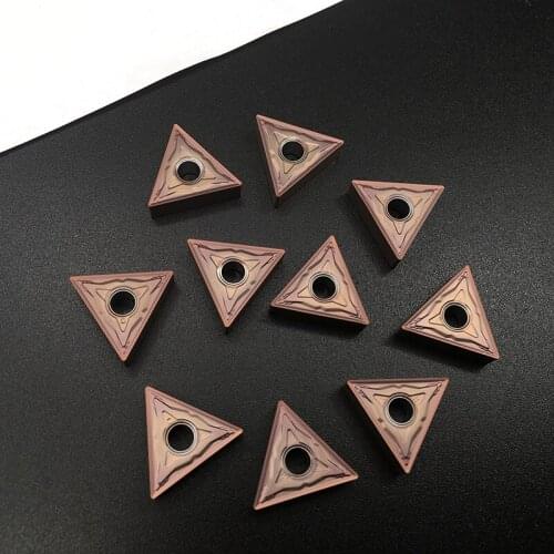 100% Original 10PCS TNMG160404 HS PC9030 Carbide Inserts CNC Lathe Tool High Quality Turning Tool For Stainless Steel