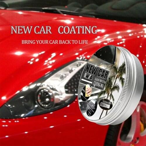 150ml Car Wax Crystal Plating Set Hard Glossy Wax Layer Polish Formula Film Car Waterproof Covering Paint Coating F9P6