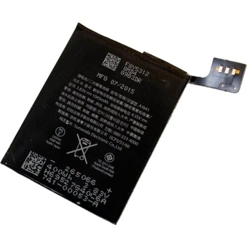 New 3.83V 1043mAh A1641 A1574 Replacement Battery For Ipod Touch Gen 6th iTouch6 Generation 6 6G Full Bateria Accumulator +Tool
