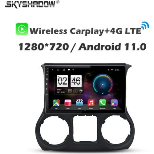 360 Panoramic Camera CanBus 6GB+128GB Android 10.0 Car DVD Player GPS WIFI Bluetooth RDS Radio For Jeep Wrangler 3 JK 2010-2017