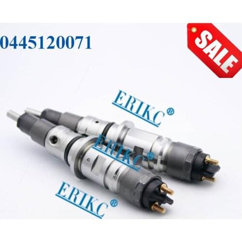 ERIKC 0445120071 Common Rail Spare Parts Injector 0 445 120 071 and Car Diesel Fuel Injection Assy 0445 120 071 for Cummins ISDE
