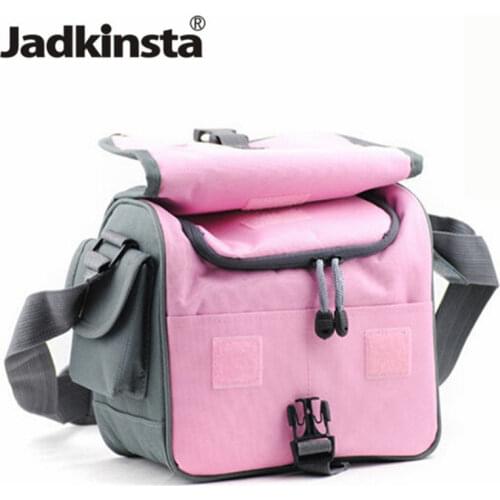 Camera Video Bag Blue Pink Waterproof DSLR Shoulder Bag Case for Canon D7100 D7000 D5200 D5100 D3200 D3100 D3000 D800 D600 D300