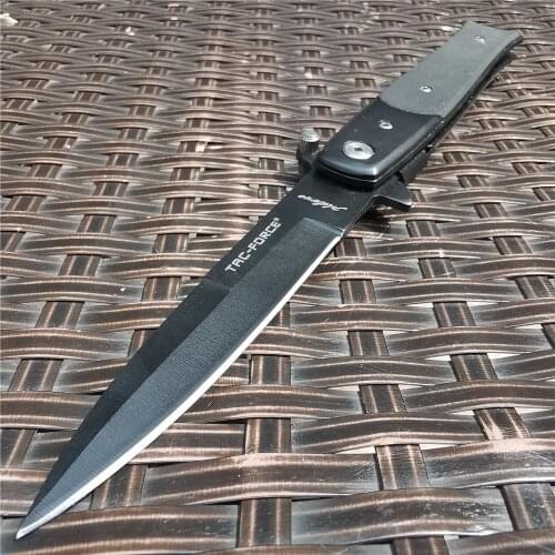 2020 New 58hrc Self-defense Folding Knife Tactical High Hardness Wild Multi-function Knives for Outdoor Survival Camping and EDC