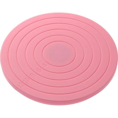 Cake Stand Turntable Rotating Base Cake Plastic Dough Knife Decorating 10 Inch Cream Cakes Stand Set Cake Rotary Turntable Tool